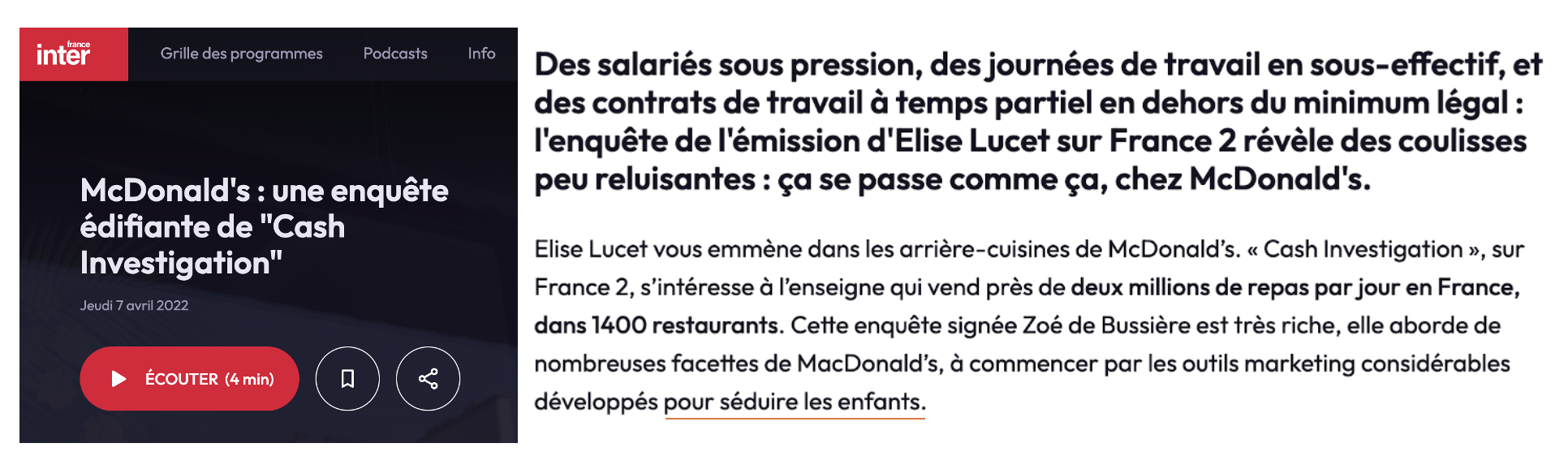 Logo France Inter - Référence médiatique